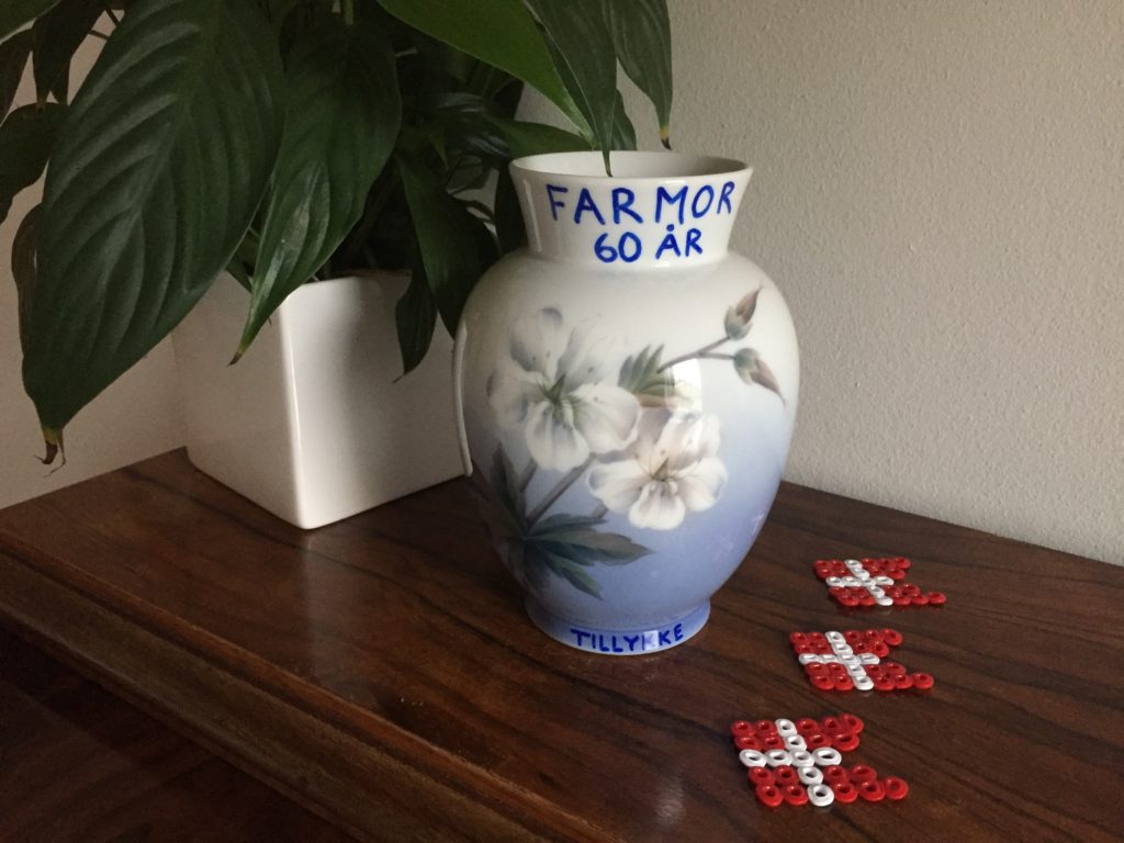 En personlig vase til Farmor 
