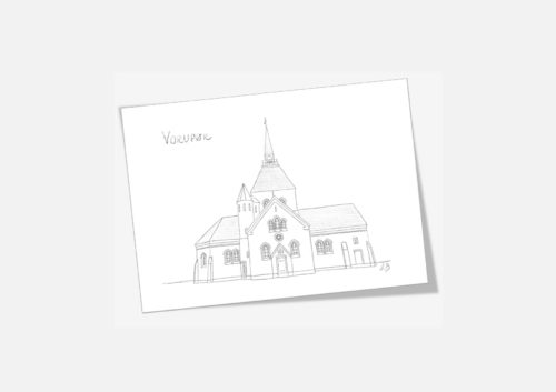 Kreative Lise - Lokale kort fra THY - Vorupør Kirke