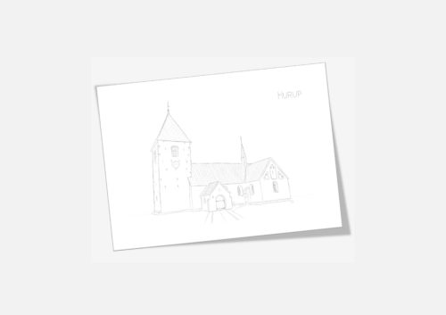 Kreative Lise - De lokale kort fra THY - Hurup Kirke