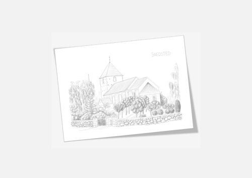 Kreative Lise - De lokale kort fra THY - Snedsted Kirke