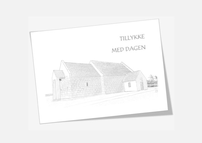 Varebillede Hansted Kirke telegram