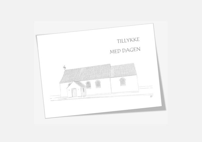 Varebillede Klitmøller Kirke telegram