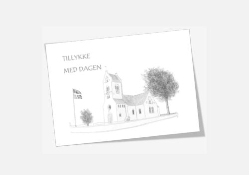 Varebillede Fjerritslev Kirke telegram