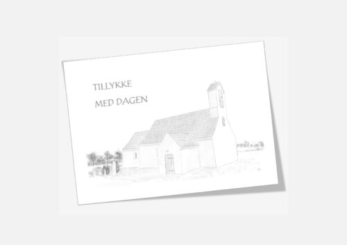 Varebillede Kallerup Kirke telegram