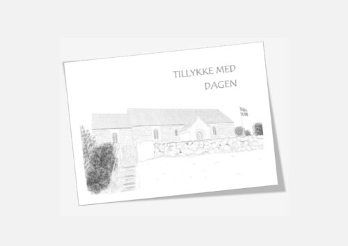 Varebillede Skjoldborg Kirke telegram